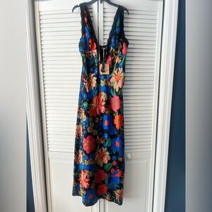 Bailey Rose Floral Sleeveless Maxi Dress